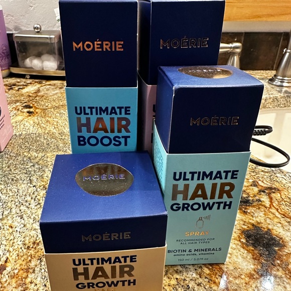 Ultimate Hair Growth Set - Blue and Gold - Picture 2 of 2